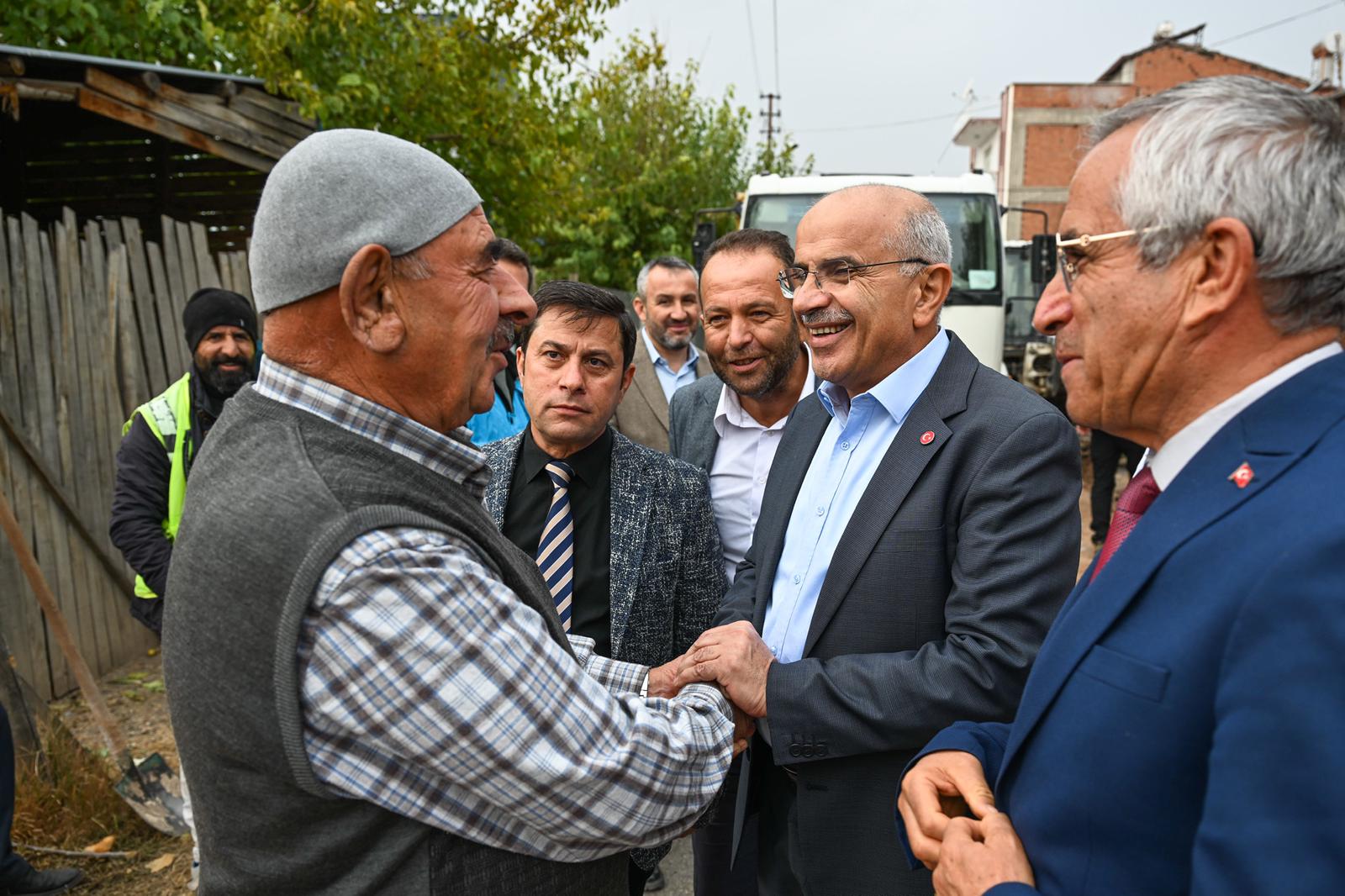 BAŞKAN ER, “7 BÖLGEDE TOPLAM 600 MİLYON LİRALIK İÇMESUYU HATTI İNŞA EDİYORUZ”