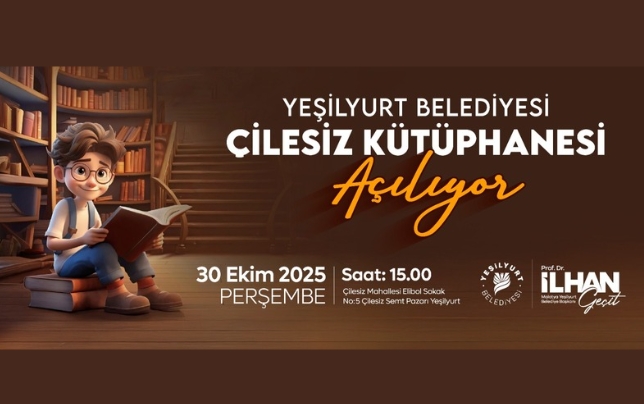 BAŞKAN GEÇİT’İN SÖZÜNÜ VERDİĞİ ÇİLESİZ KÜTÜPHANESİ 30 EKİM’DE KAPILARINI AÇIYOR