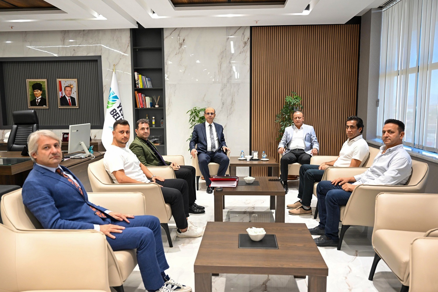 BAŞKAN GEÇİT, ÖZALPER MAHALLESİNE İNŞA EDİLECEK TAZİYE EVİNİN PROTOKOLÜNÜ İMZALADI