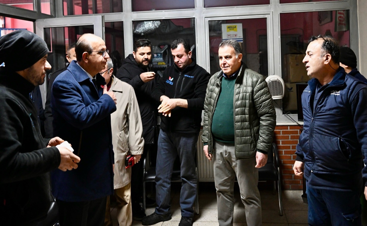 Başkan Geçit, ÖZSAN Sanayi Esnafıyla Buluştu