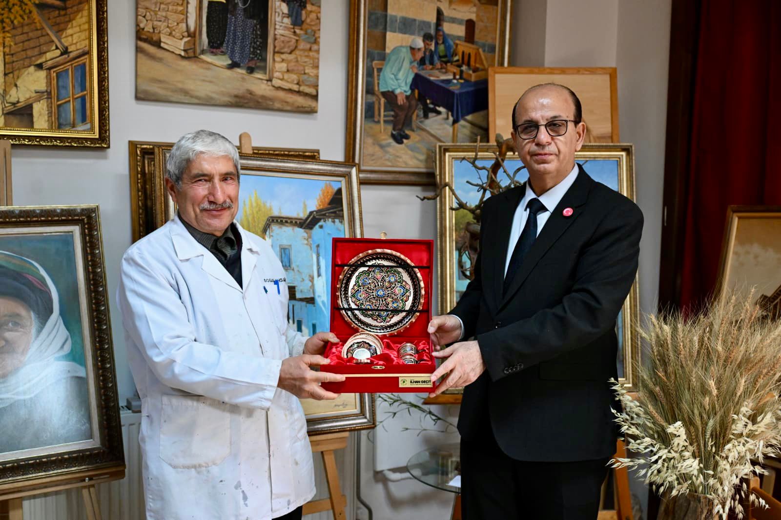 BAŞKAN GEÇİT’TEN ‘BİR DEĞER BİR ÖMÜR’ VE ‘YAŞAYAN MİRAS’ ZİYARETLERİ!