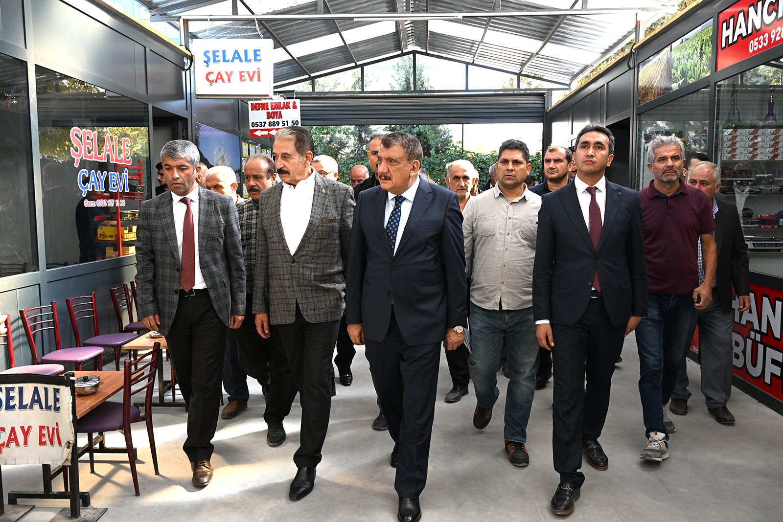 Başkan Gürkan Ankara Esnaf Çarşısını Ziyaret Etti