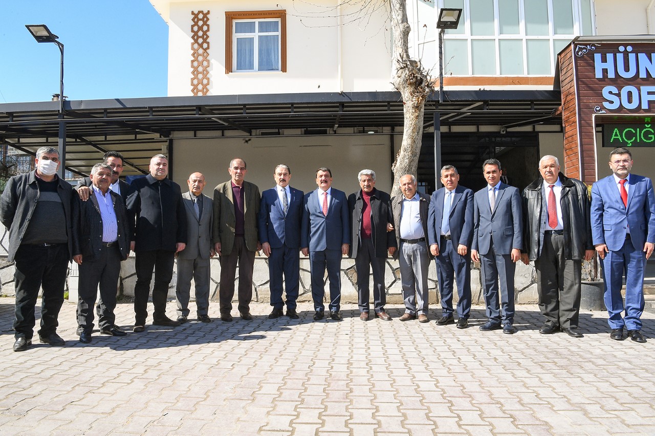 Başkan Gürkan, Malatya Nakliyeciler Sitesini Ziyaret Etti