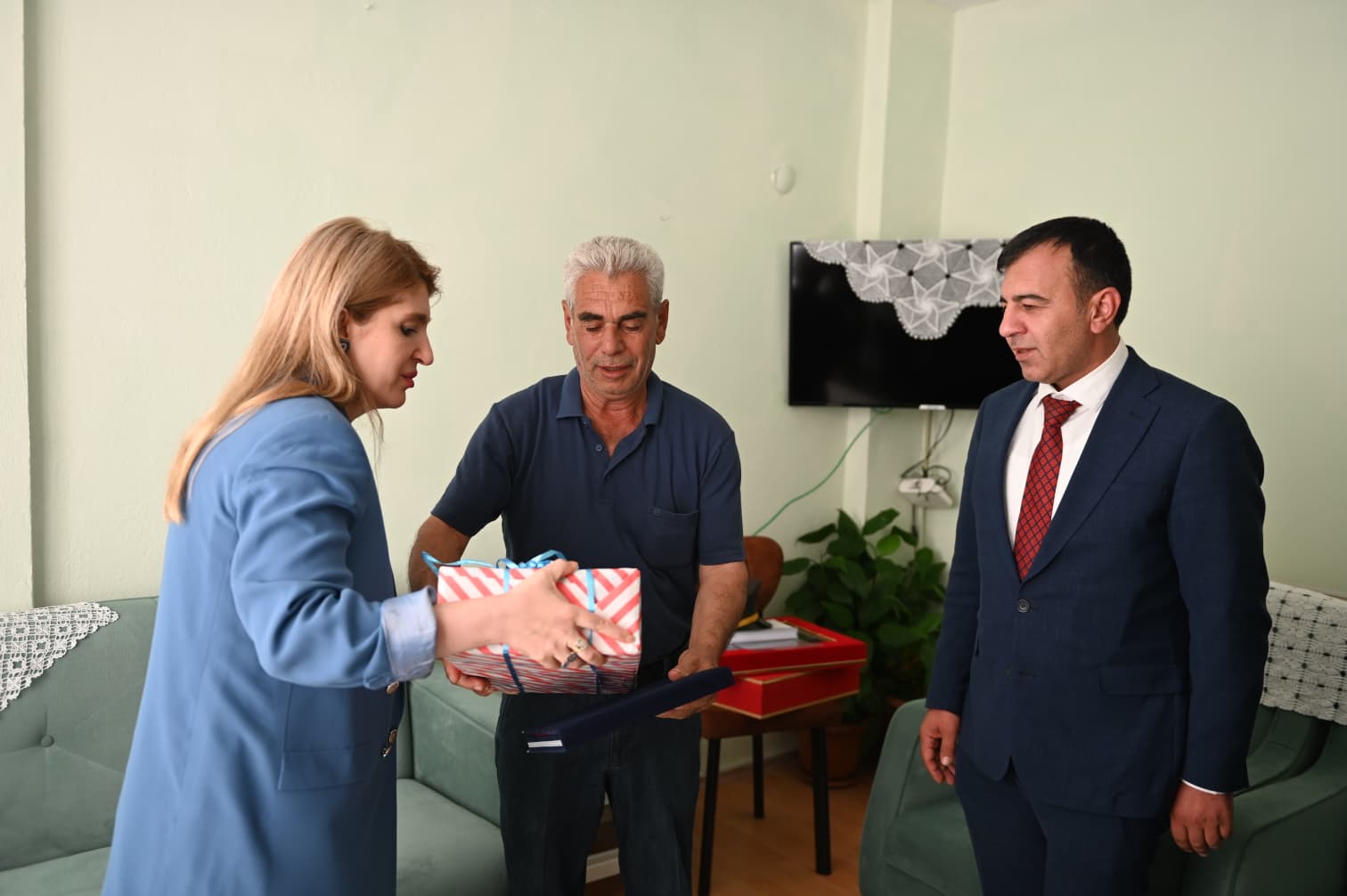 Başkan Mikail Sülük’ten Şehit Ailesine Ziyaret