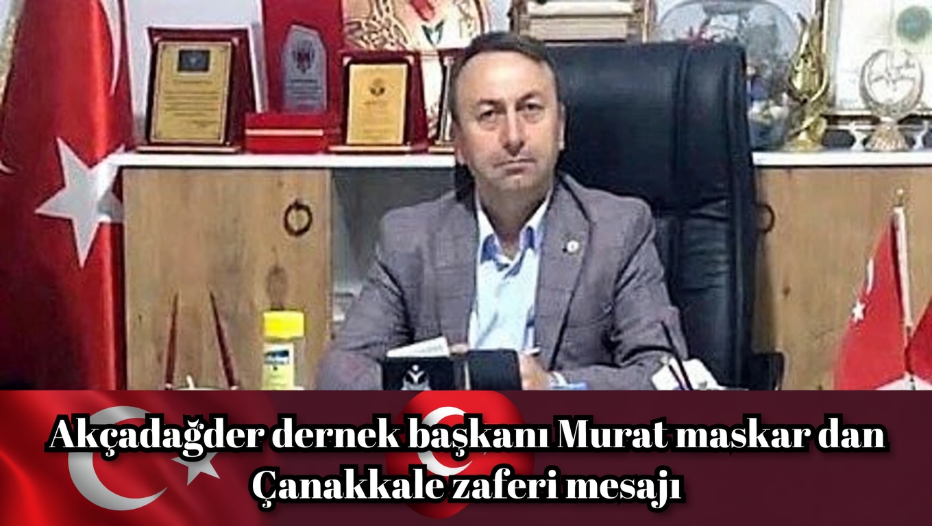 Başkan Murat Maskar'dan 18 Mart Çanakkale Zaferi Mesajı