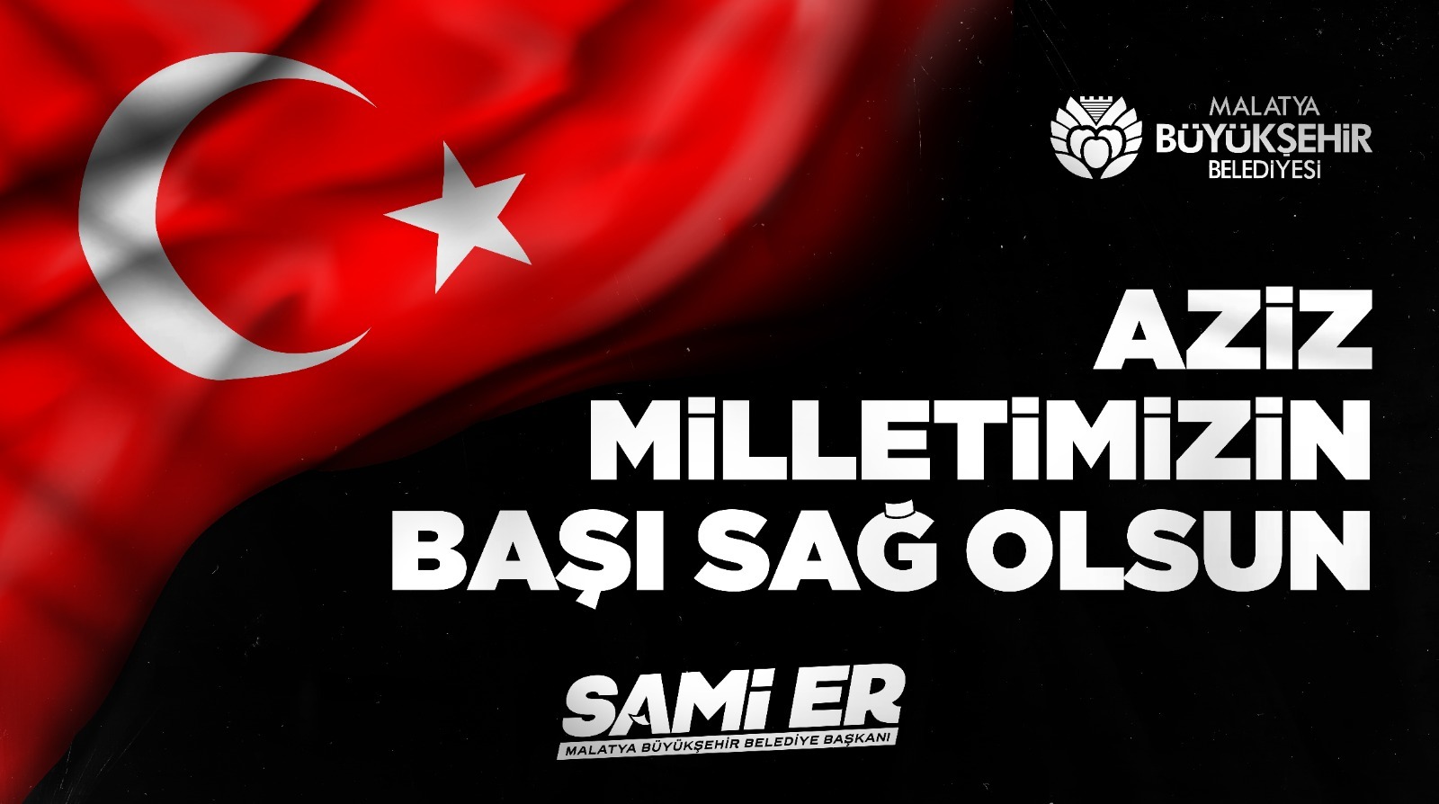 Başkan Sami Er'den Başsağlığı Mesajı