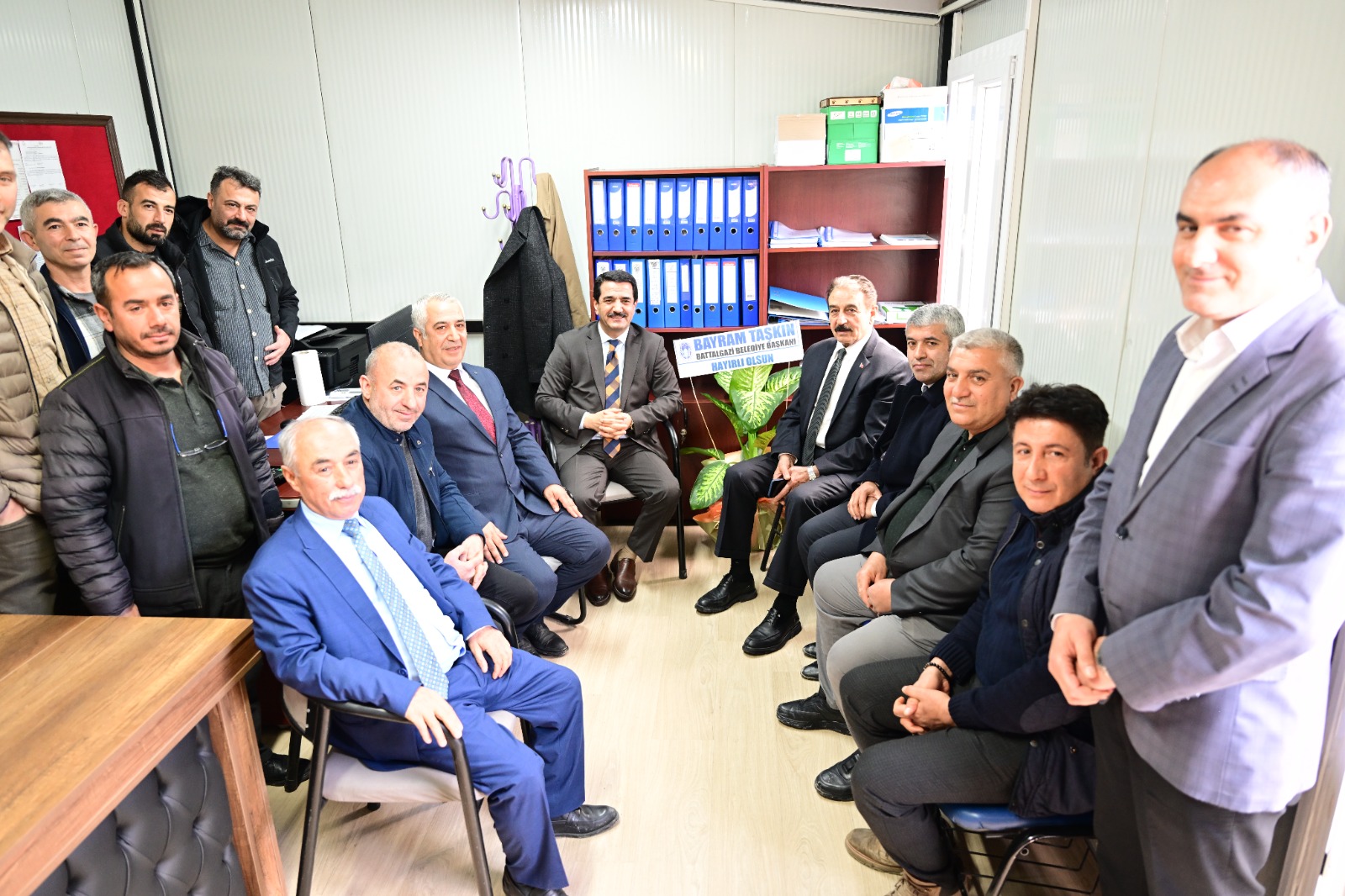 BAŞKAN TAŞKIN ESNAF ODALARIYLA BİR ARAYA GELDİ