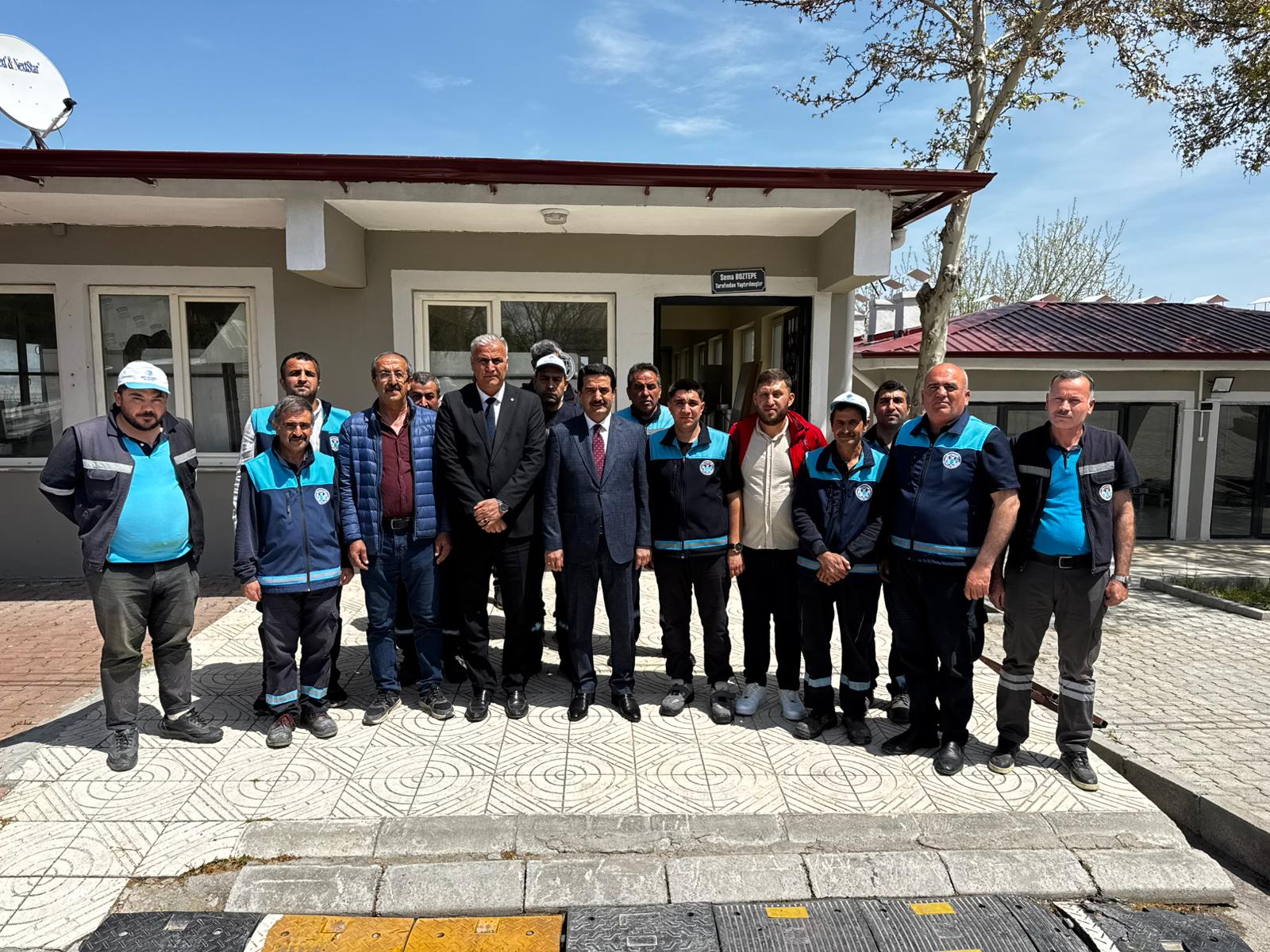 BAŞKAN TAŞKIN TAZİYE HİZMETLERİNİN MERKEZİNDE İNCELEME YAPTI