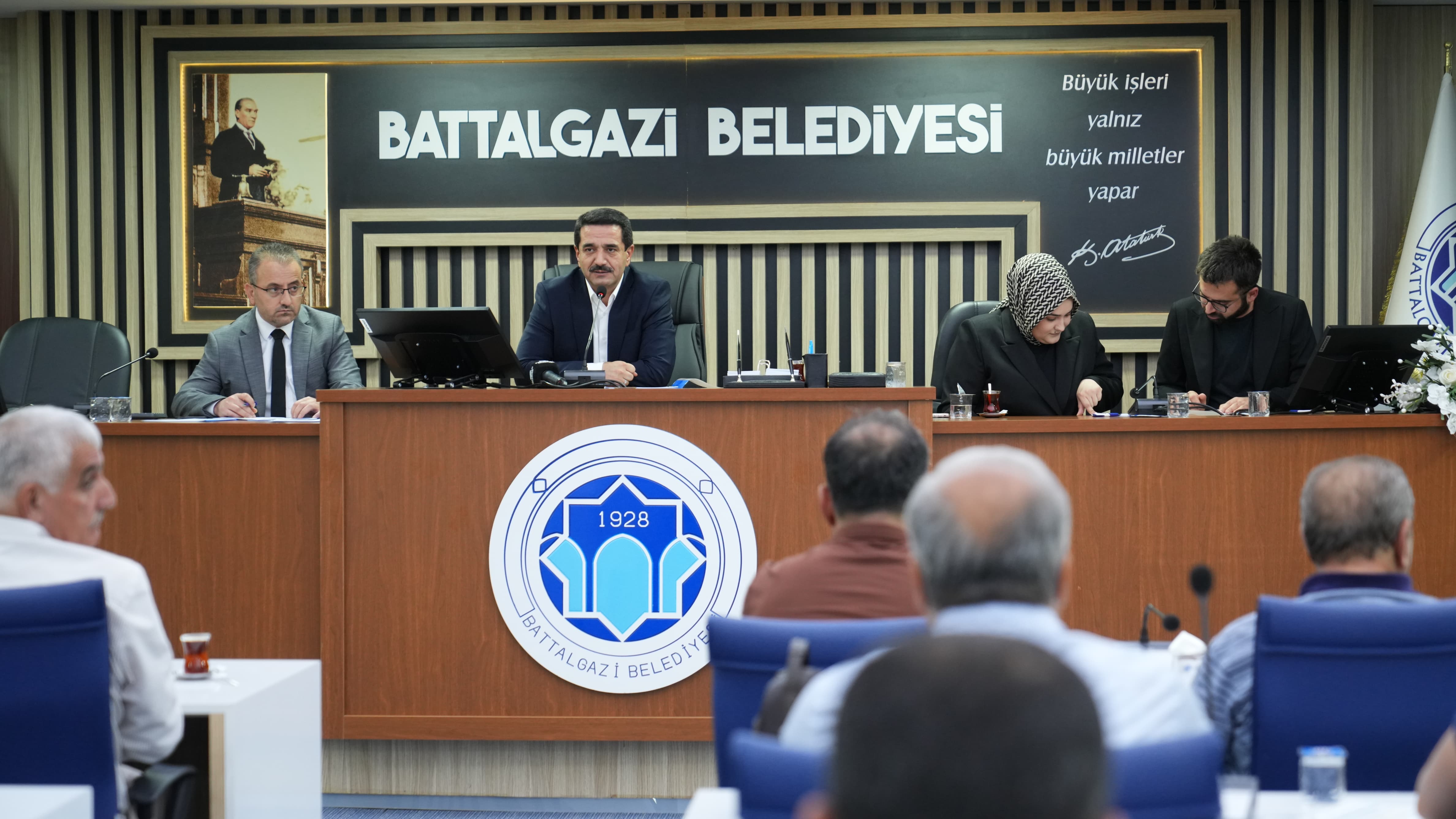 BATTALGAZİ BELEDİYE MECLİSİ AĞUSTOS AYI İLK OTURUMU GERÇEKLEŞTİRİLDİ