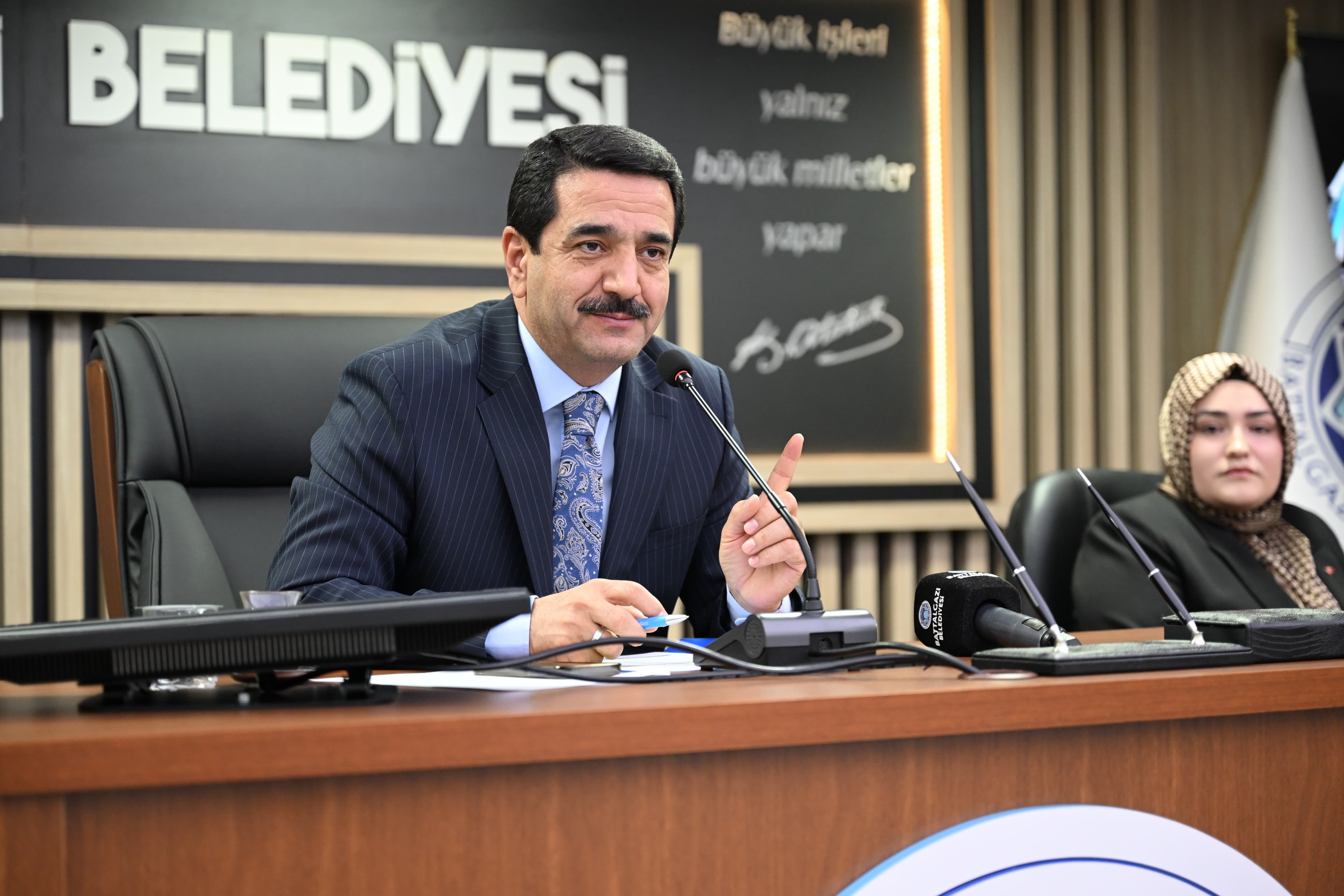 BATTALGAZİ BELEDİYE MECLİSİ KASIM AYI TOPLANTISI GERÇEKLEŞTİRİLDİ