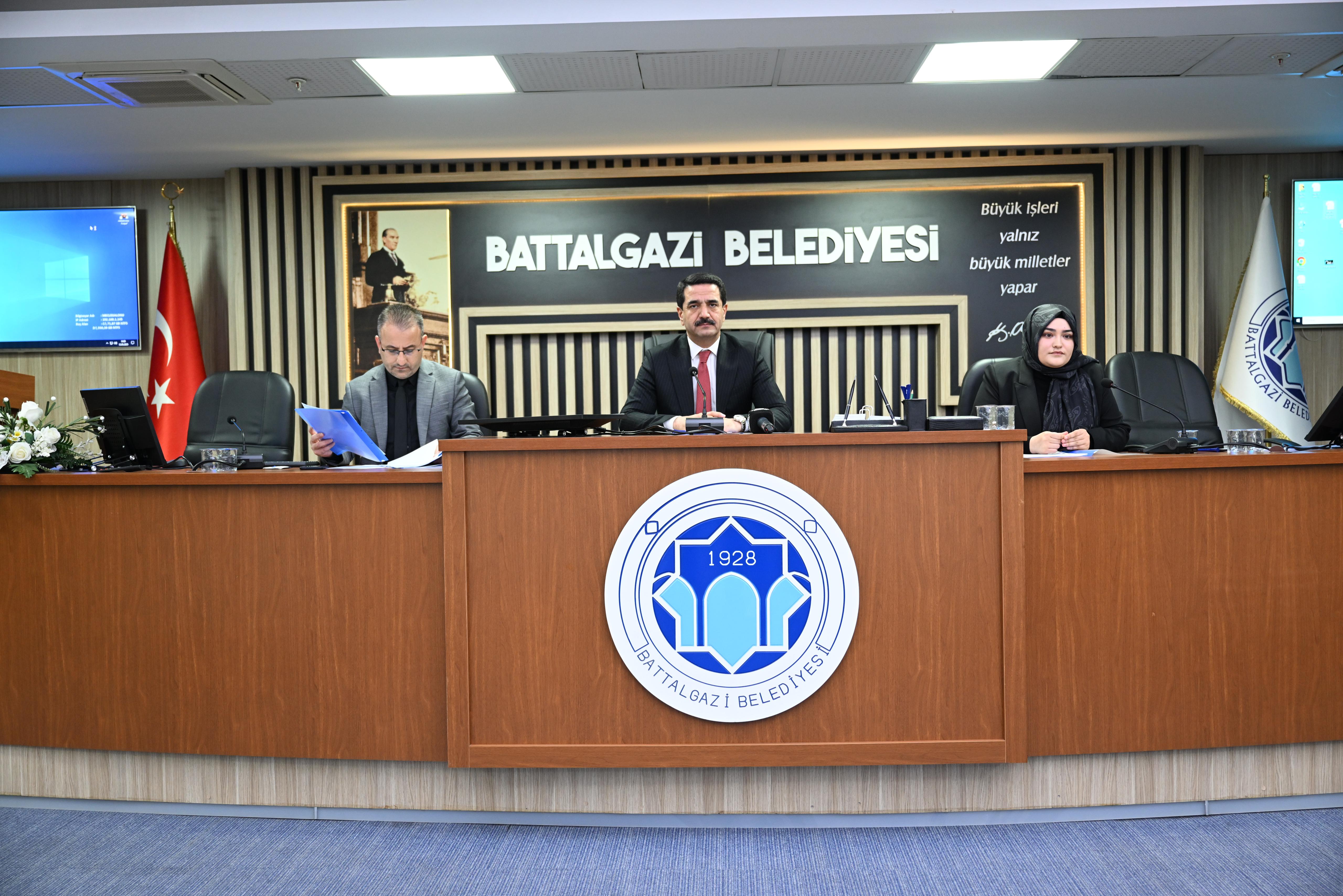 BATTALGAZİ BELEDİYE MECLİSİ MAYIS AYI TOPLANTISI TAMAMLANDI