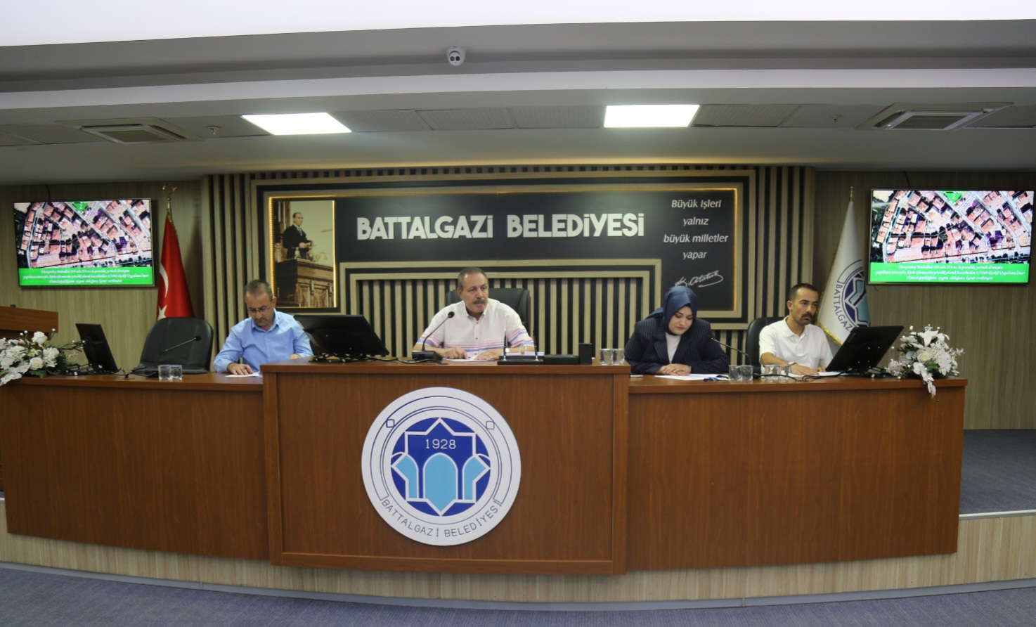 BATTALGAZİ BELEDİYESİ AĞUSTOS AYI MECLİS TOPLANTISI TAMAMLANDI