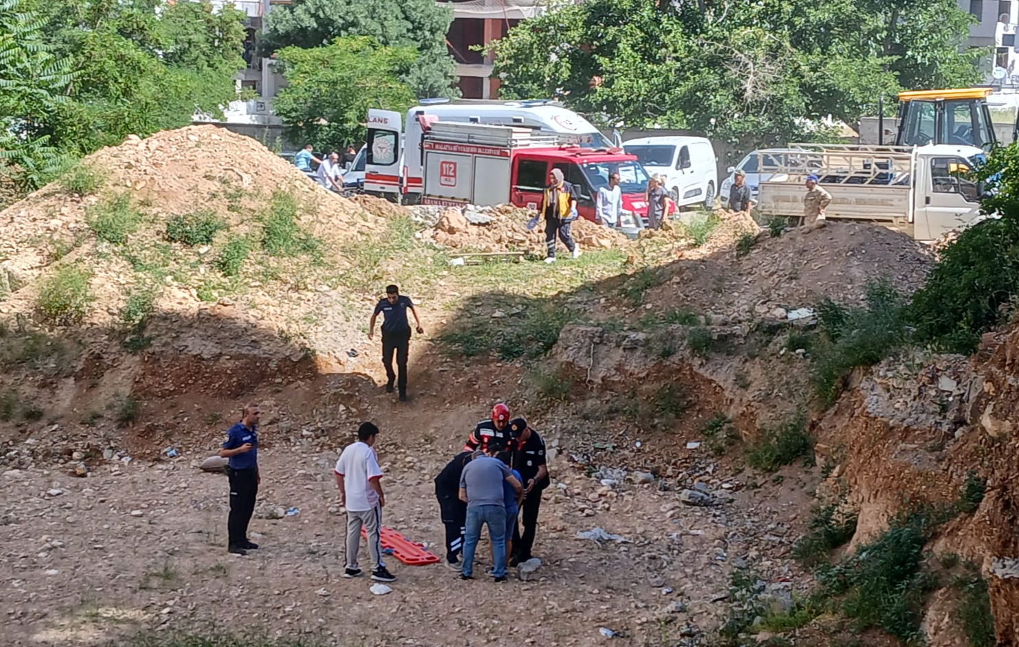 BATTALGAZİ ZABITASINDAN İNŞAAT FİRMASINA CEZAİ İŞLEM