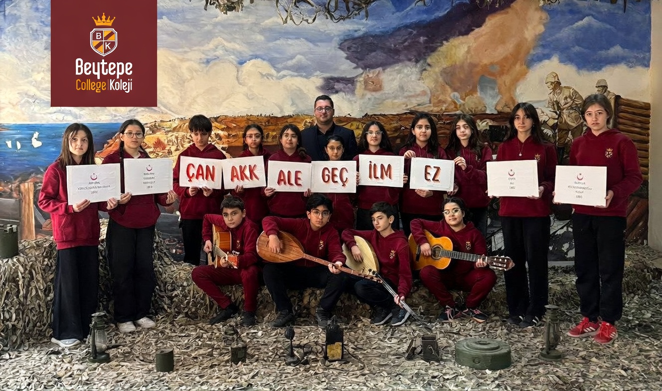 Beytepe Koleji Öğrencilerinden Anlamlı Çanakkale Etkinliği