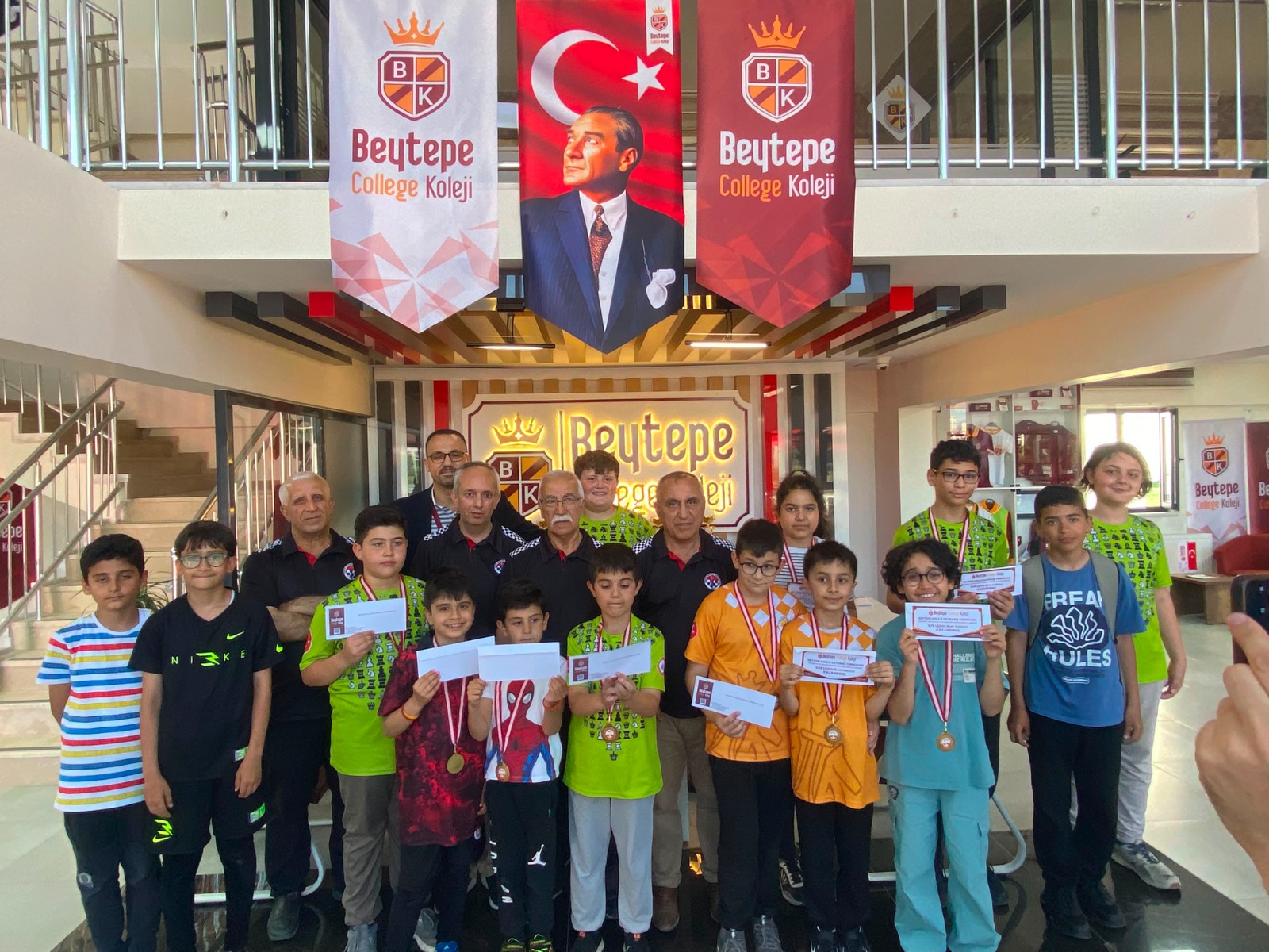 BEYTEPE KOLEJİ SATRANÇ TURNUVASI TAMAMLANDI