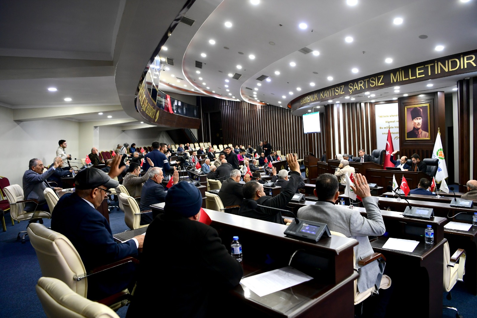 BÜYÜKŞEHİR BELEDİYE MECLİSİ  ARALIK AYI TOPLANTILARI SONA ERDİ