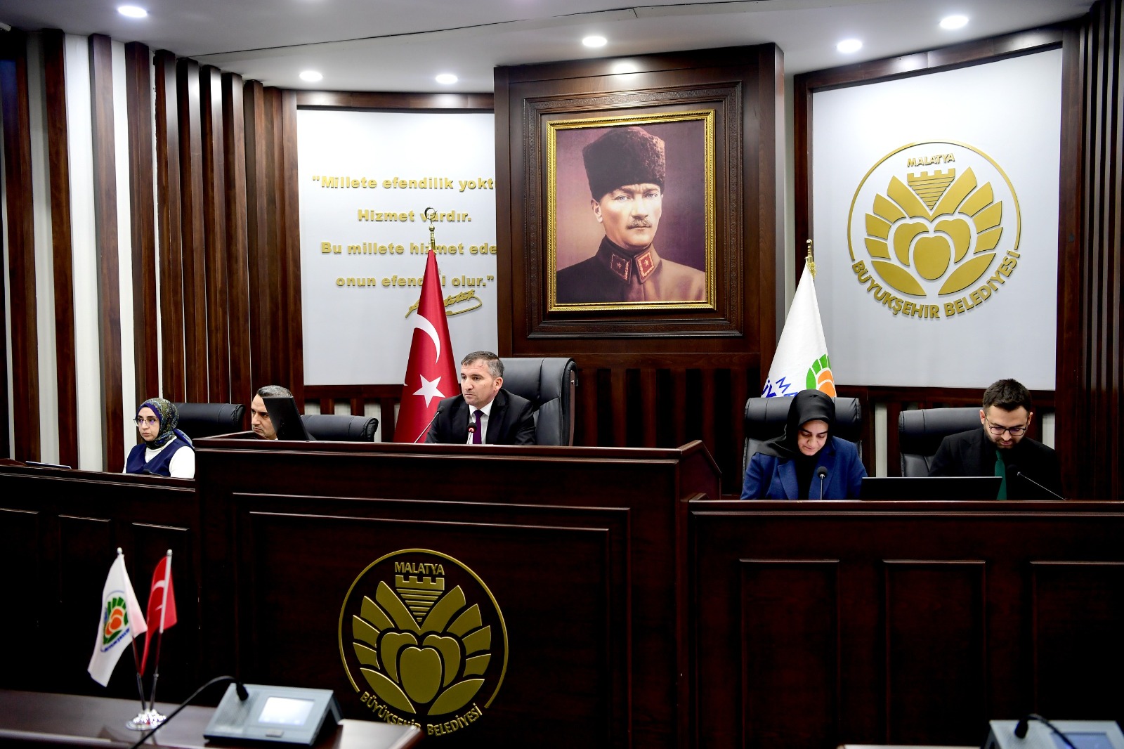 BÜYÜKŞEHİR BELEDİYE MECLİSİ  OCAK AYI TOPLANTISI YAPILDI