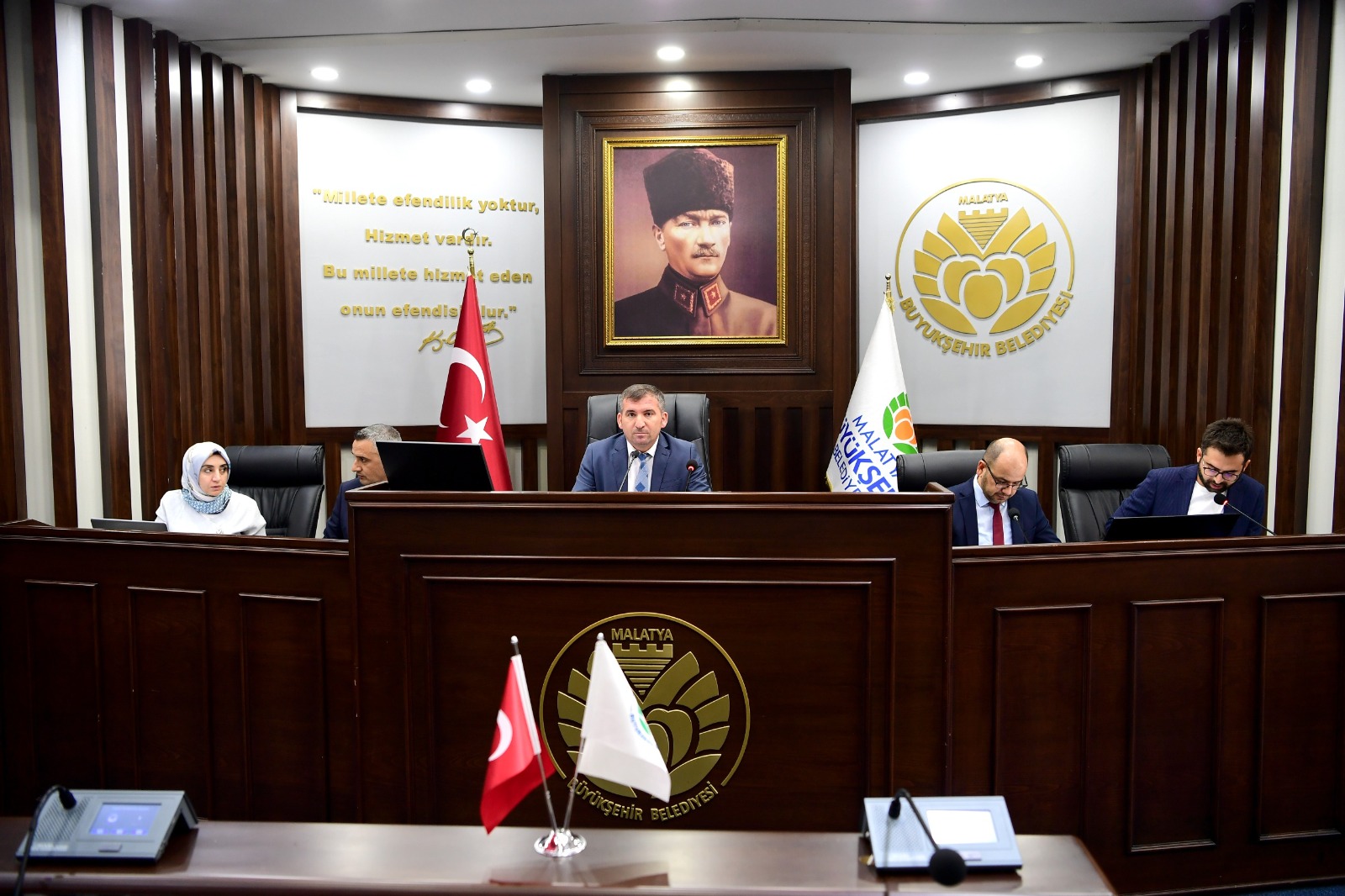BÜYÜKŞEHİR BELEDİYESİ AĞUSTOS AYI  MECLİS TOPLANTILARI SONA ERDİ