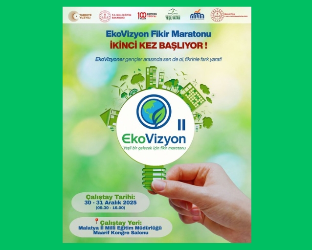 “Ekovizyon II” Fikir Maratonu Başlıyor