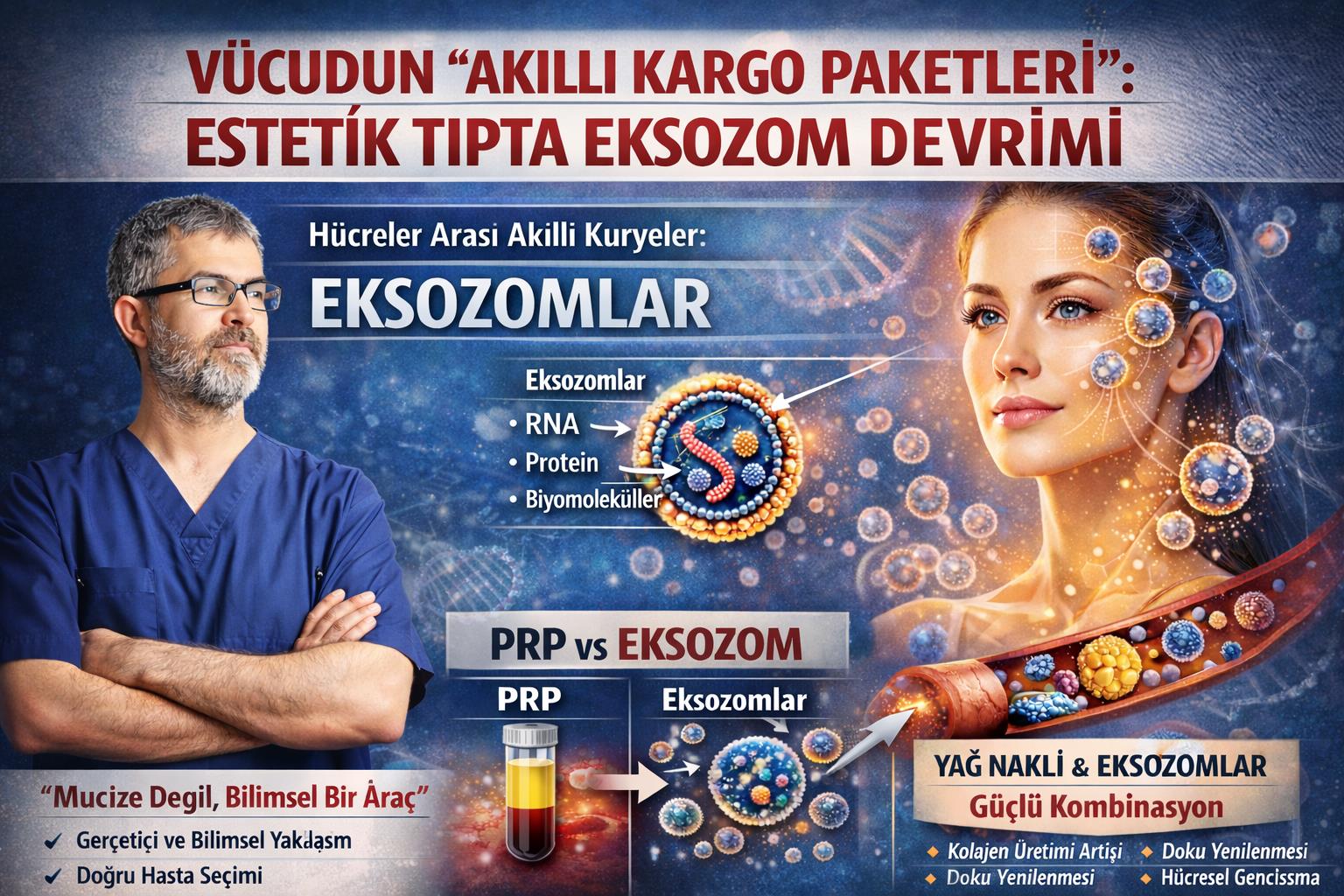 Eksozomlar Estetik Tıpta Yeni Bir Dönemi Başlatıyor