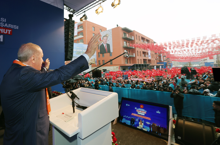 Erdoğan: 455 Bin Afet Konutu Teslim Edildi