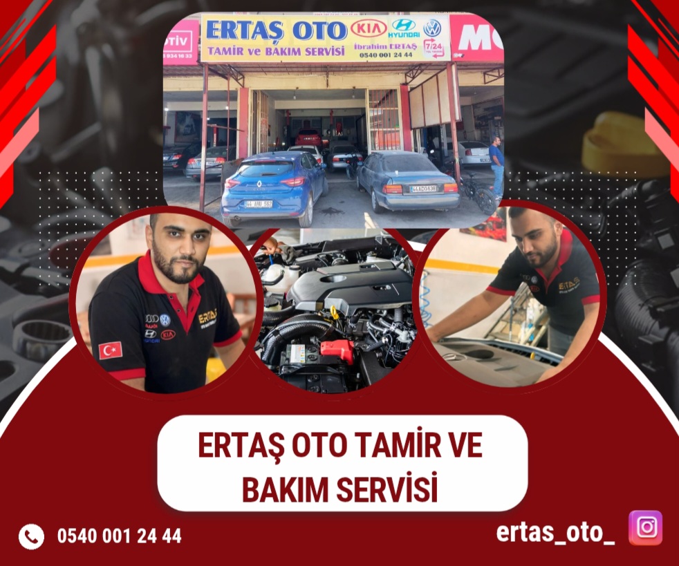  ERTAŞ OTO TAMİR ve BAKIM SERVİSİ – Aracınız Emin Ellerde!