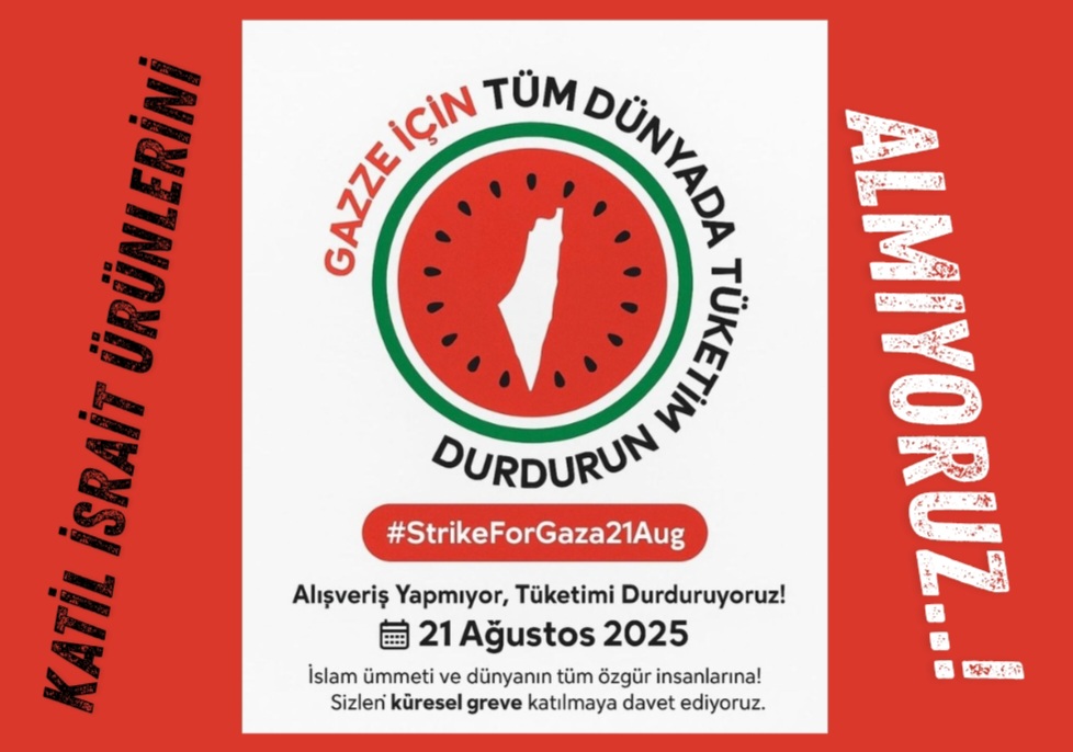 Gazze İçin Tüketim Boykotuna Malatya’dan da Destek