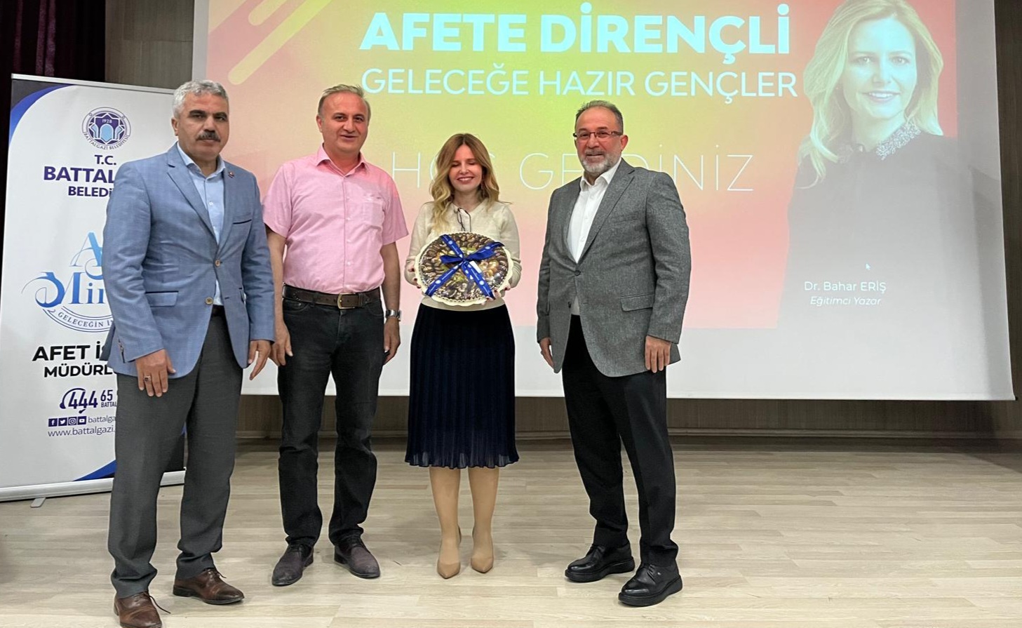 GENÇLER AFETLERE KARŞI BİLİNÇLENDİRİLDİ