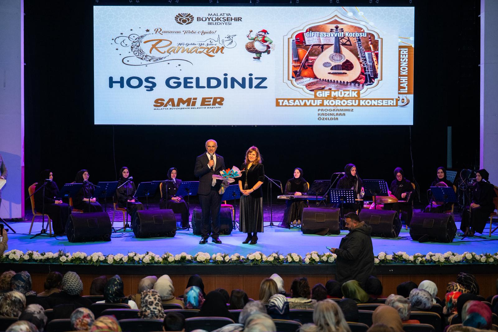 GİF Tasavvuf Korosu Konserine Katılan Başkan Er: “Ramazan Ayı Boyunca Birçok Etkinlik Düzenliyoruz”