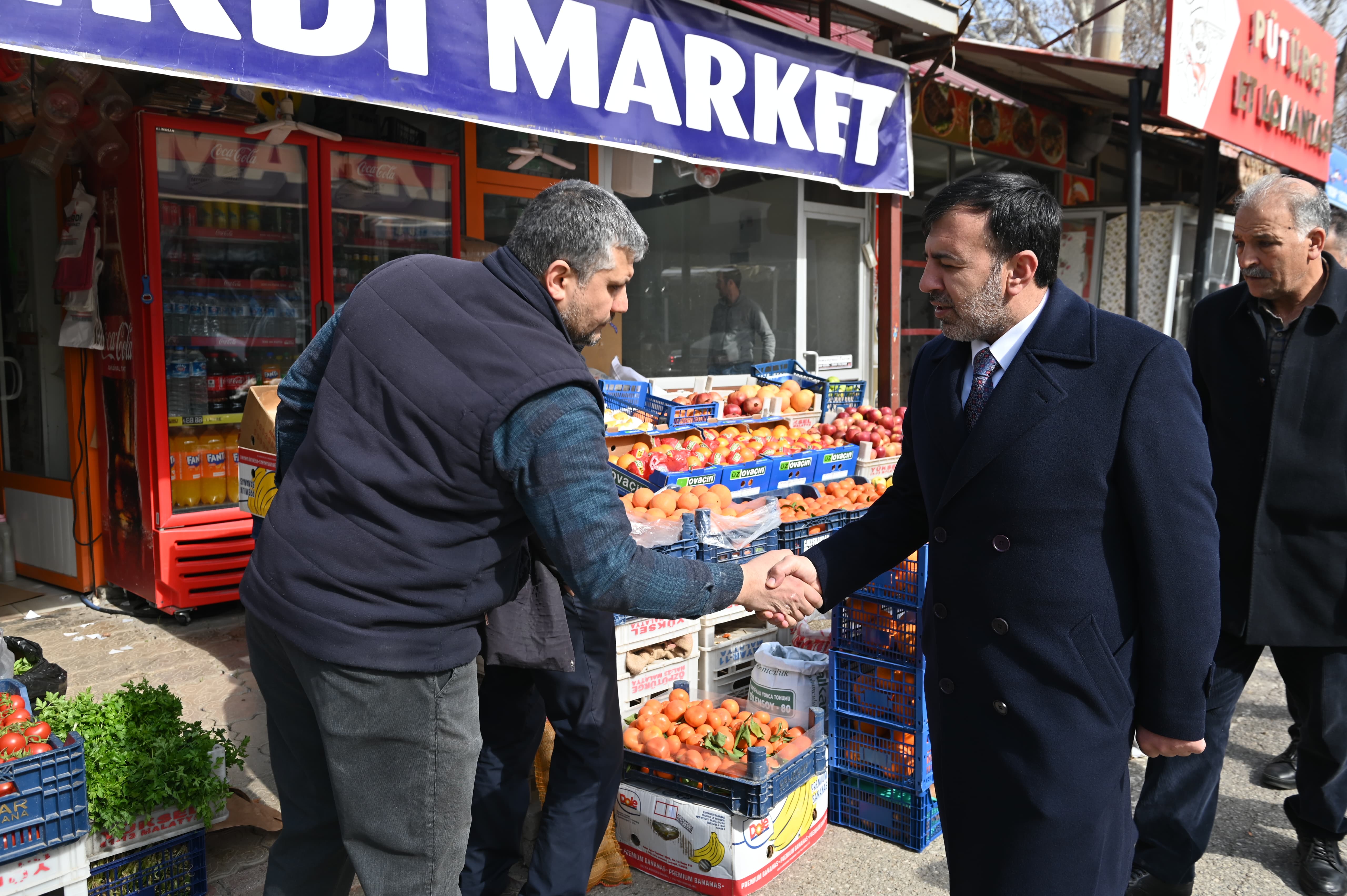 Gönüllere Dokunan Başkan: Mikail Sülük’ten Ramazan’da Esnafa Ziyaret
