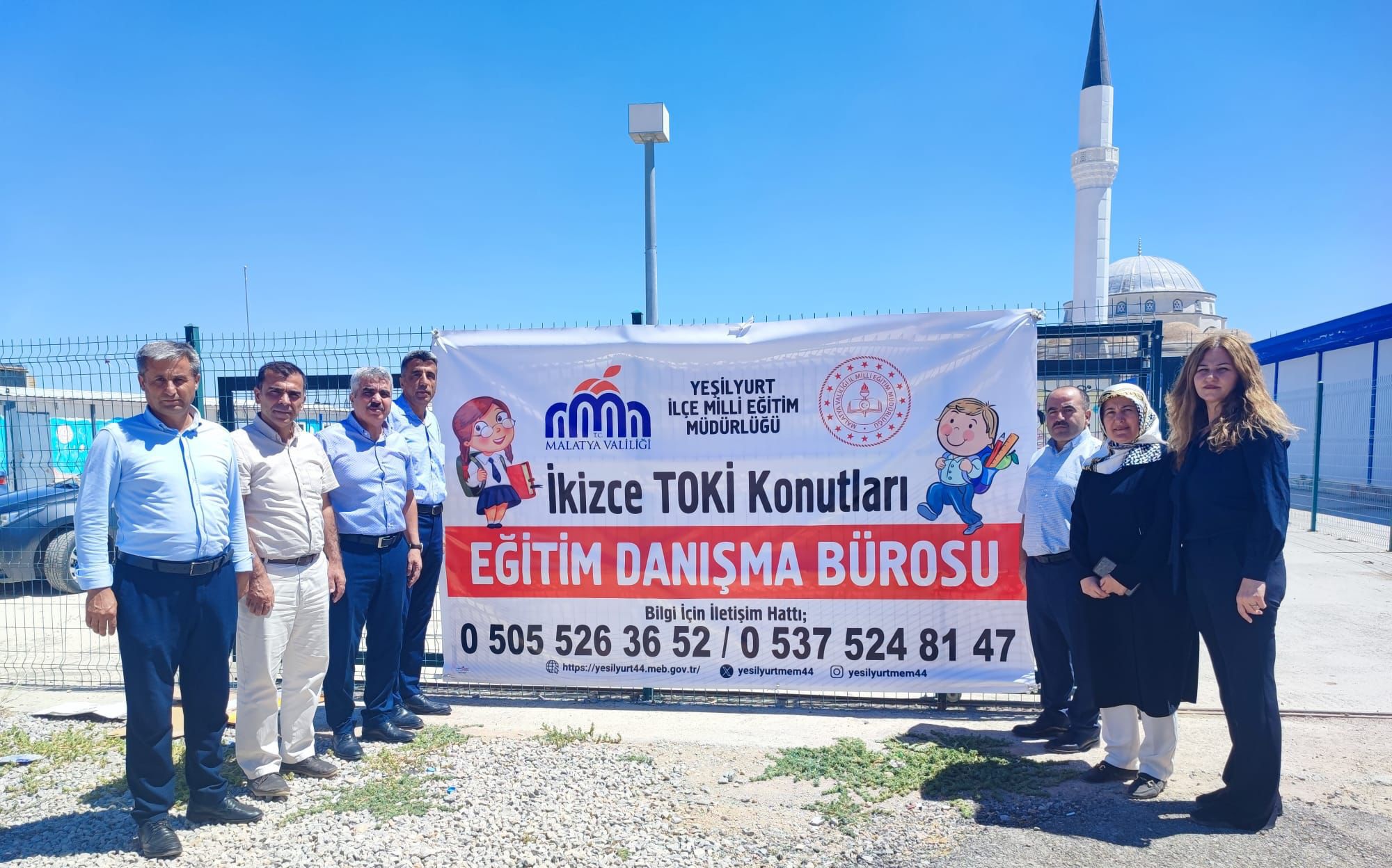 İkizce TOKİ Bölgesinde Eğitim Danışmanlık Bürosu Hizmete Açıldı