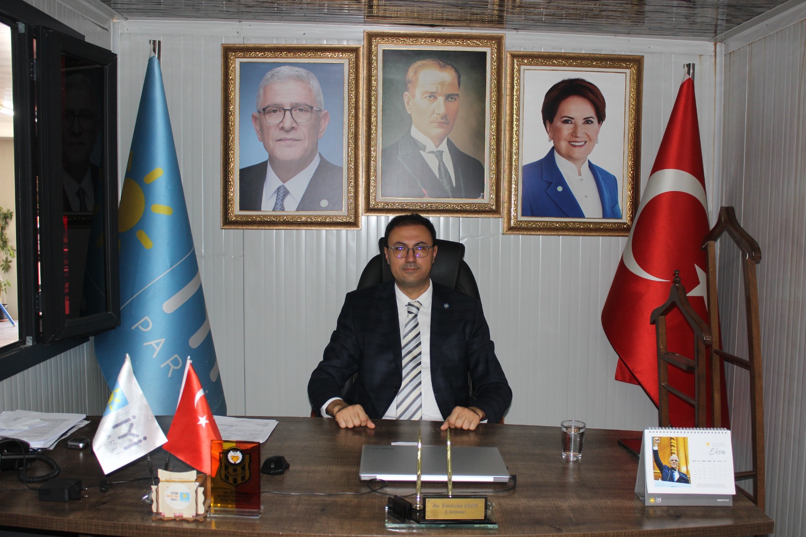 İYİ PARTİ İL BAŞKANI EMİRCAN EREN YEŞİLYURTSPOR İLE İLGİLİ İKAZLARDA BULUNDU
