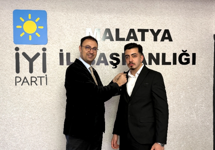 İYİ Parti Malatya İl Gençlik Kolları Başkanlığına Abdülkadir Türk Atandı