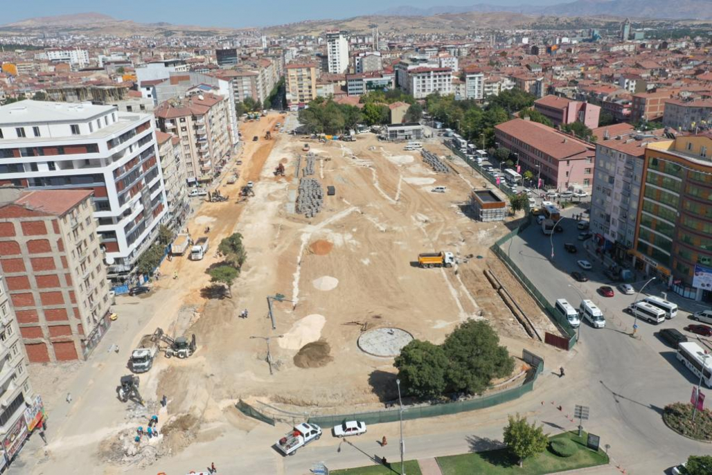 Kent Meydanı ve Yer Altı Otoparkı Projesinde Sona Gelindi