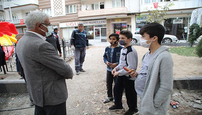 Korona Virüsü Yenen Başkan Güder Göreve Başladı