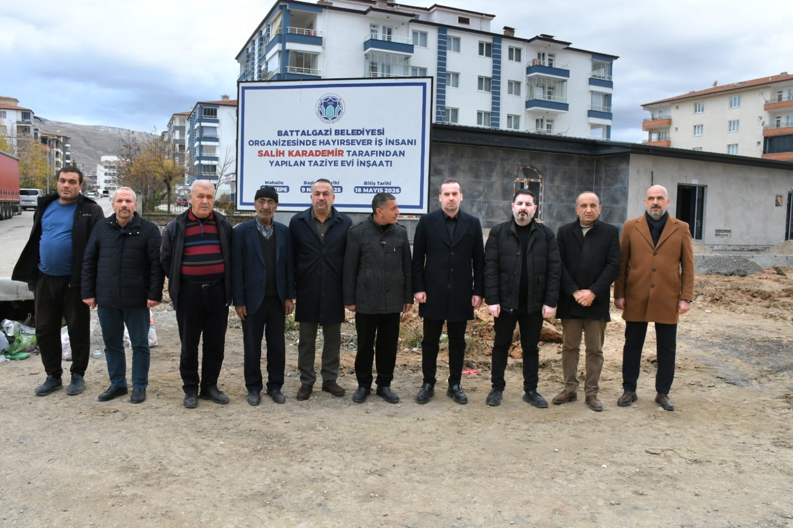 MAGİNDER Başkanı Karademir’in Yaptırdığı Göztepe Taziye Evi Ocak Ayında Hizmete Açılacak 