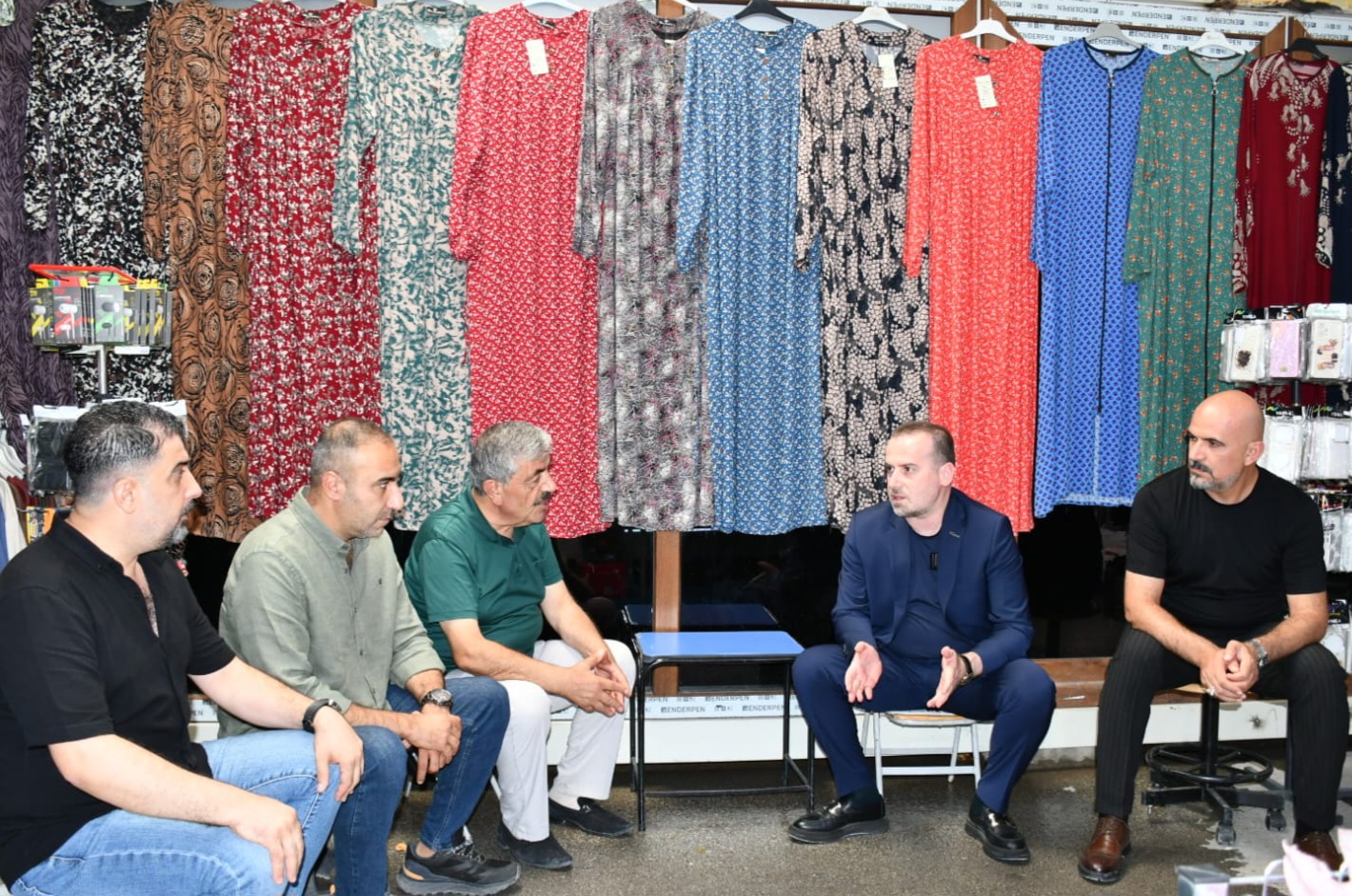MAGİNDER'DEN KANALBOYU ESNAFINA ZİYARET