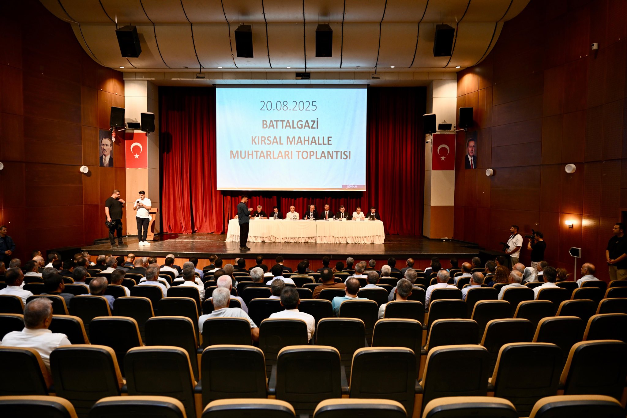 Mahalle Muhtarlar Toplantısı Gerçekleştirildi