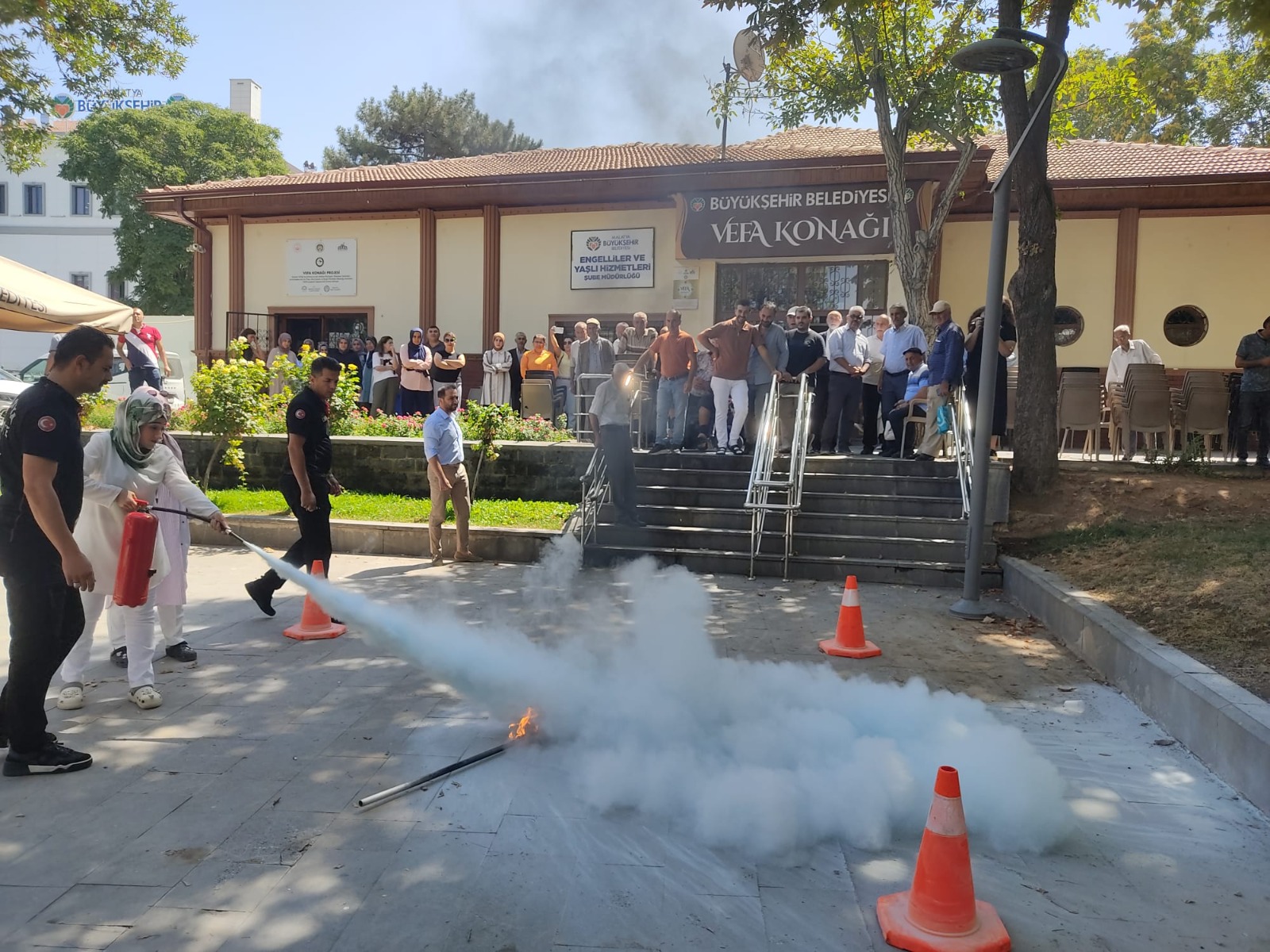 MALATYA BÜYÜKŞEHİR BELEDİYESİ ‘AFETLERE HAZIRLIK’ EĞİTİMİ VERDİ