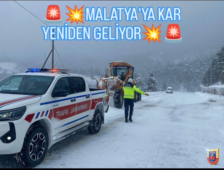 Malatya’da Kar Yağışı Başlıyor: Soğuk Ve Buzlanma Uyarısı