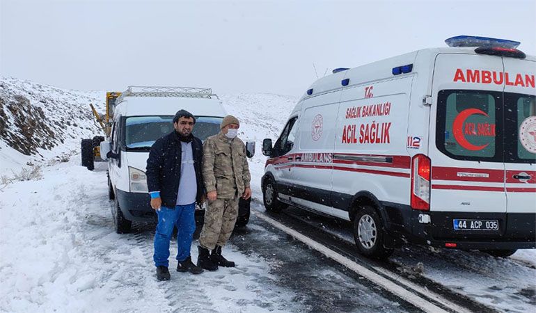 Malatya’da Karla Mücadele Çalışmaları Başladı