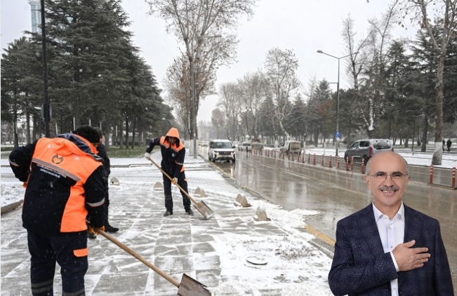 Malatya’da Karla Mücadele Seferberliği: 149 Mahalle Yolunda Çalışmalar Sürüyor