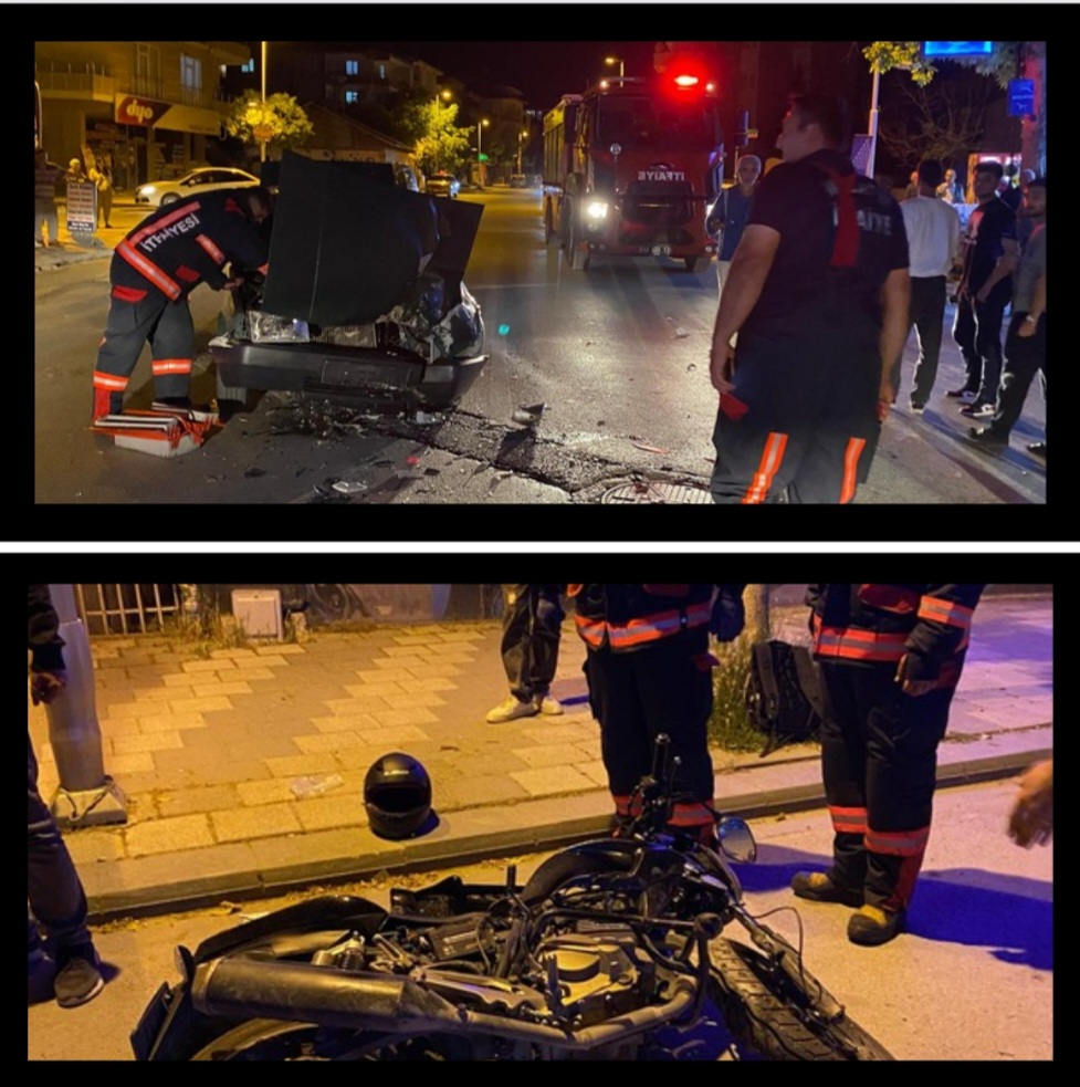 Malatya'da Kaza 1 Yaralı!