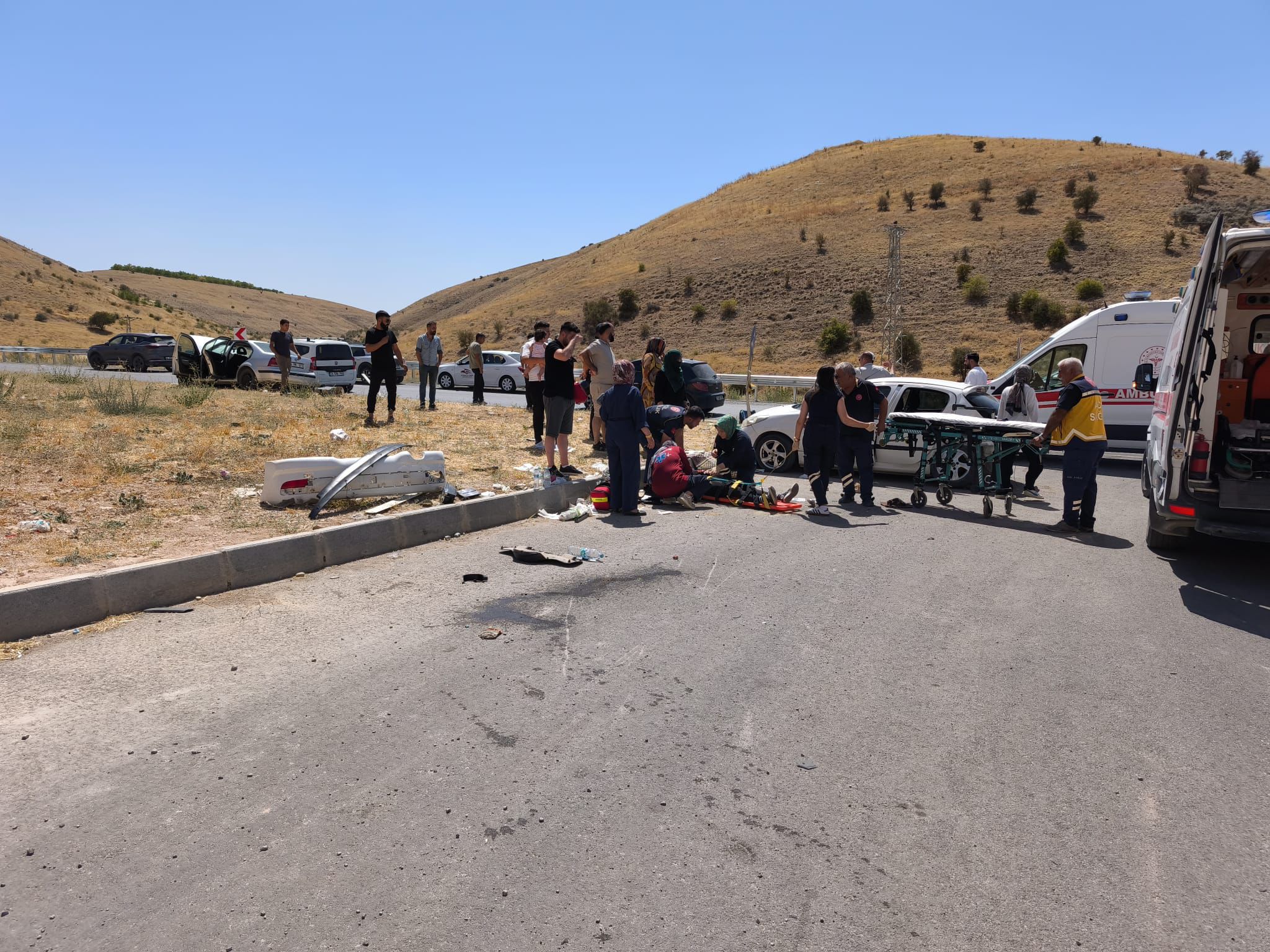 Malatya’da TİGEM kavşağında feci kaza: 1 ölü, 4 yaralı