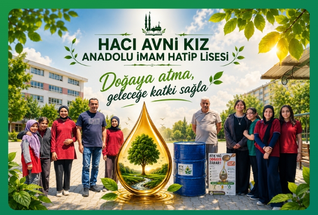 Malatya Hacı Avni Kız AİHL’de Çevreye Duyarlı Örnek Proje