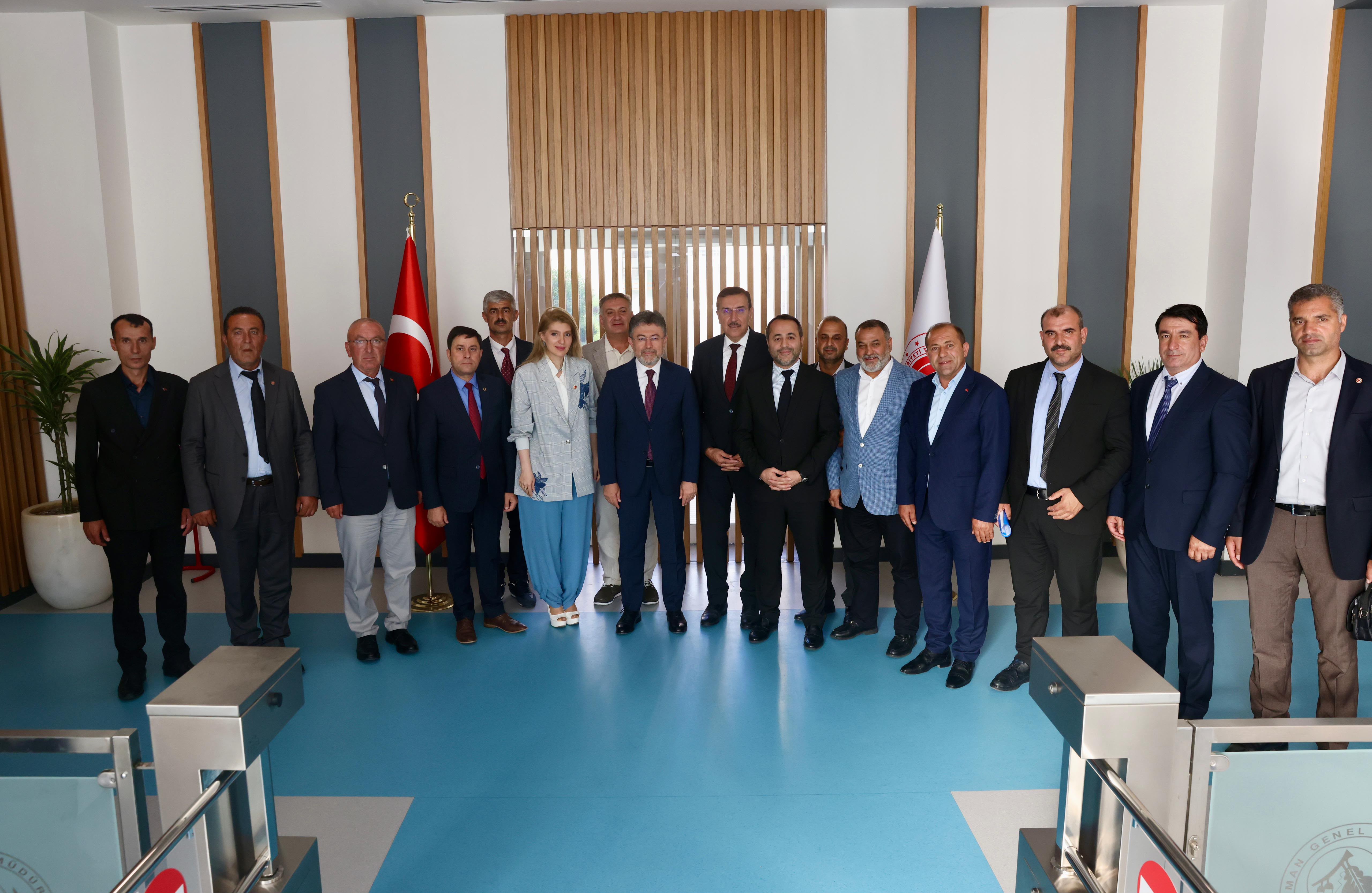 Malatya’nın Tarım ve Sulama Yatırımları Bakanlıkta Görüşüldü