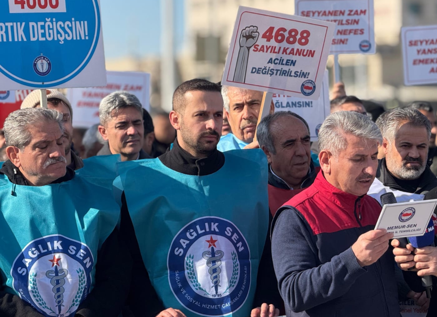 Malatya Sağlık-Sen’den Ücret Adaletsizliğine Sert Tepki: “Aynı İşe Farklı Ücret Kabul Edilemez”