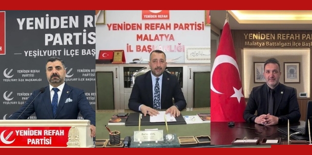 MALATYA YENİDEN REFAH PARTİSİ’NDEN DEPREM SONRASI ORTAK MESAJ: