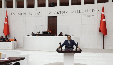 MEHMET FENDOĞLU TBMM'DE KONUŞTU: "TERÖRSÜZ TÜRKİYE MİLLİ HEDEFİMİZ"