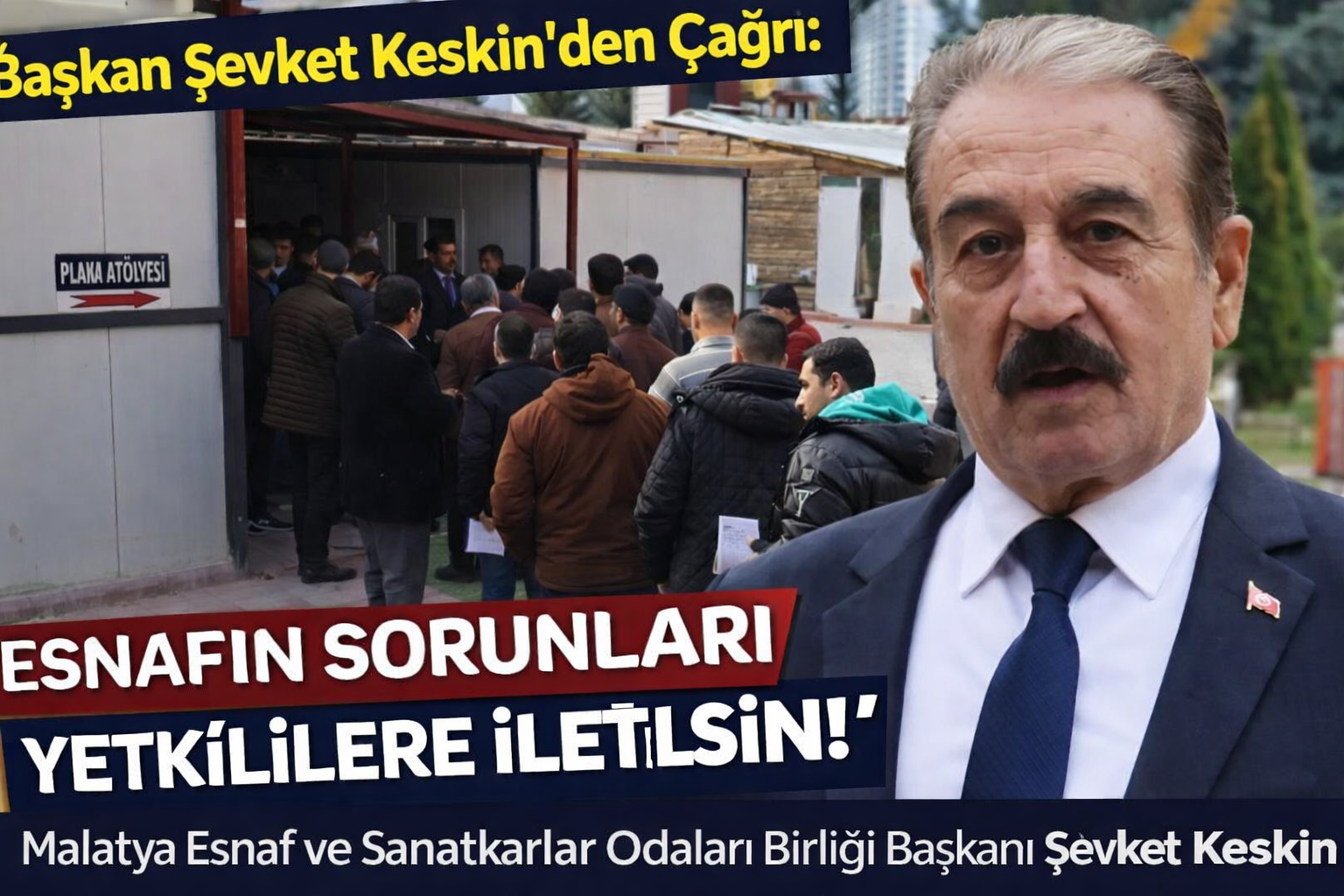 MESOB Başkanı Keskin’den APP plaka uygulaması için süre uzatımı çağrısı